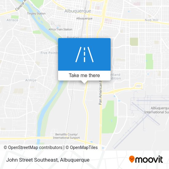 Mapa de John Street Southeast
