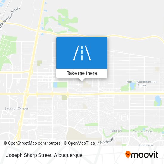 Joseph Sharp Street map