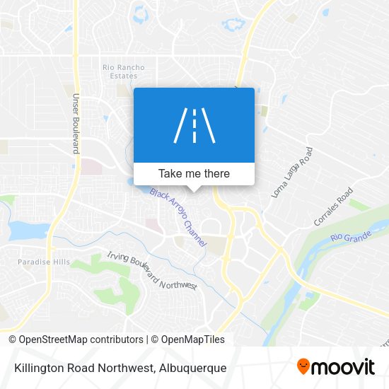 Mapa de Killington Road Northwest