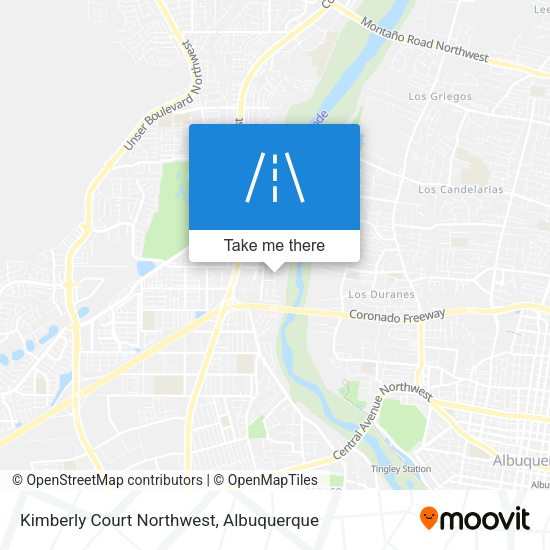 Kimberly Court Northwest map