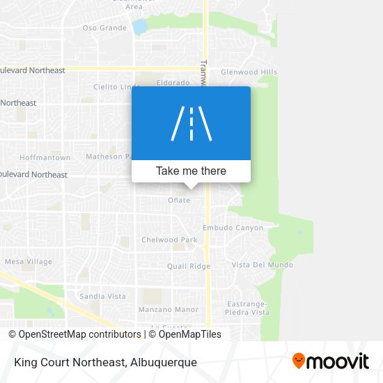 King Court Northeast map