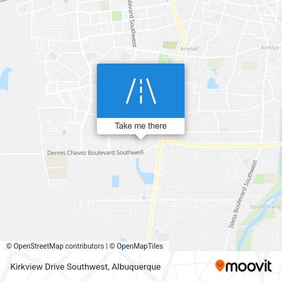 Mapa de Kirkview Drive Southwest