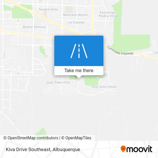Kiva Drive Southeast map