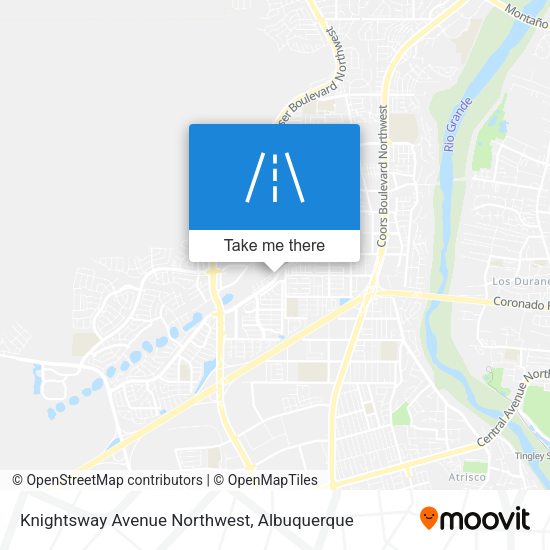 Knightsway Avenue Northwest map
