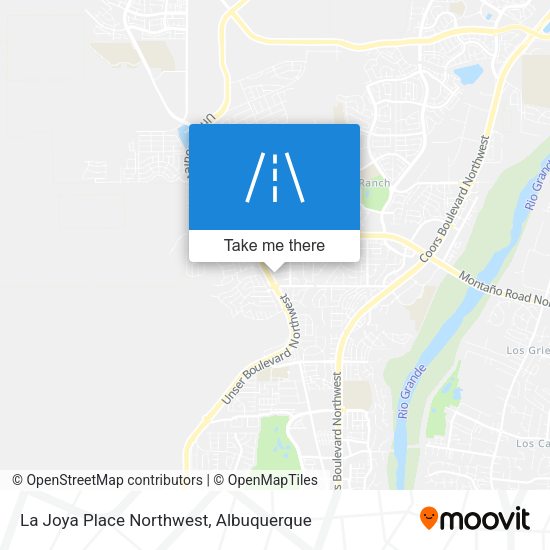 Mapa de La Joya Place Northwest