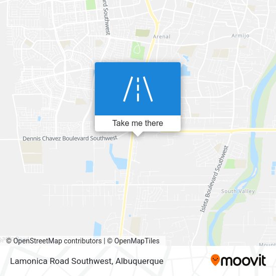 Mapa de Lamonica Road Southwest