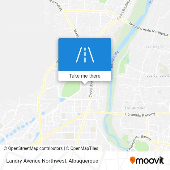 Mapa de Landry Avenue Northwest