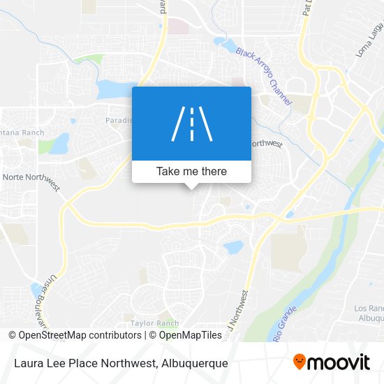 Laura Lee Place Northwest map