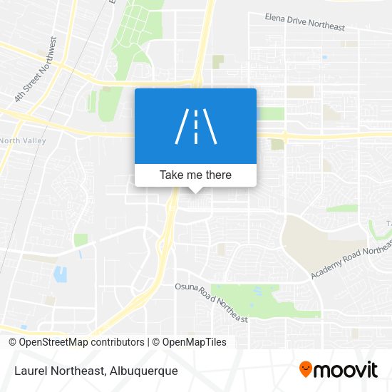 Mapa de Laurel Northeast