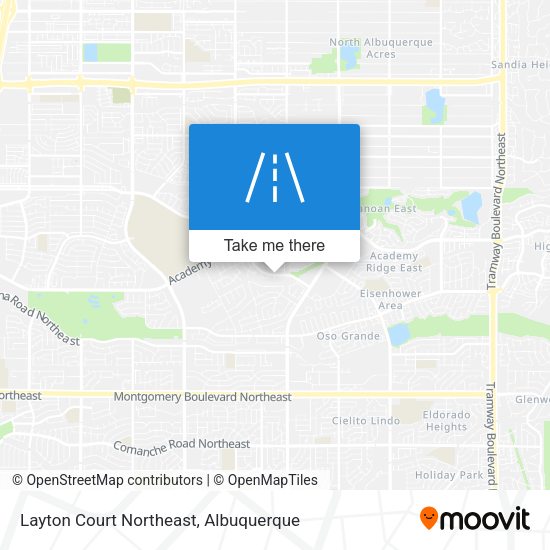 Layton Court Northeast map