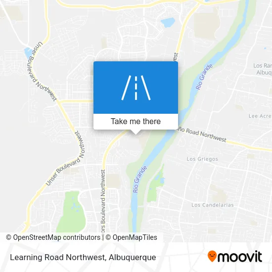 Mapa de Learning Road Northwest