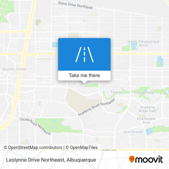 Leslynne Drive Northeast map