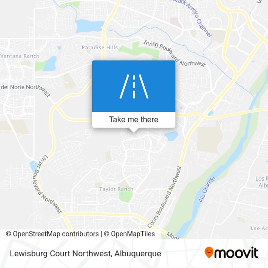 Lewisburg Court Northwest map