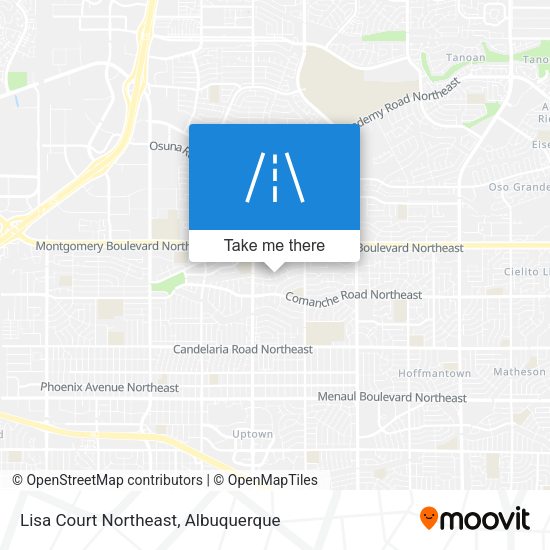 Lisa Court Northeast map