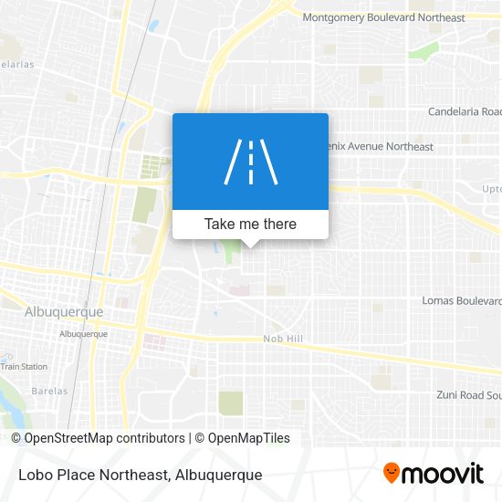 Lobo Place Northeast map
