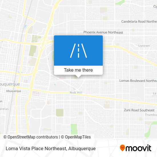 Loma Vista Place Northeast map