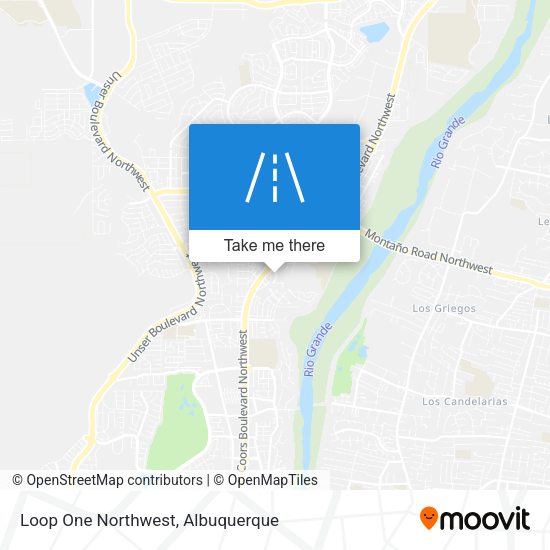 Loop One Northwest map