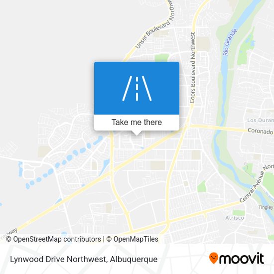 Lynwood Drive Northwest map