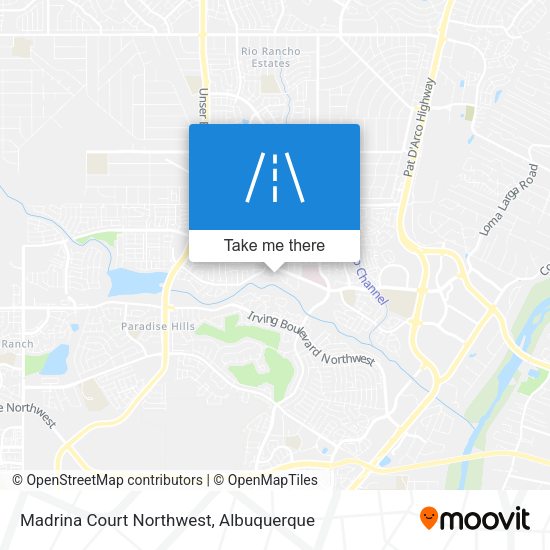 Madrina Court Northwest map