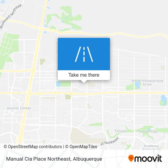 Mapa de Manual Cia Place Northeast