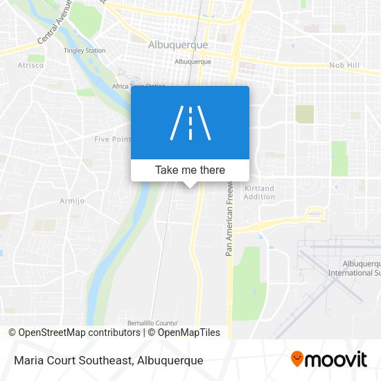 Maria Court Southeast map
