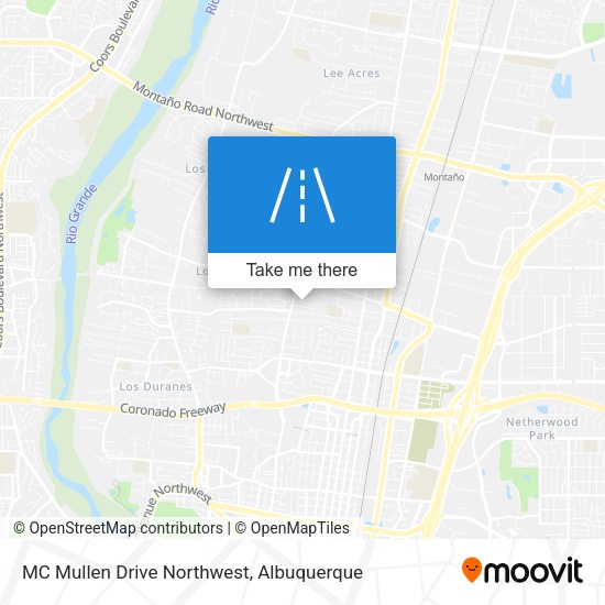 Mapa de MC Mullen Drive Northwest