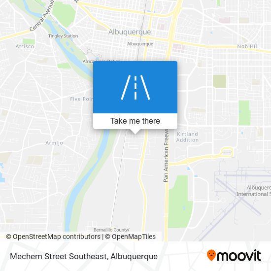 Mechem Street Southeast map