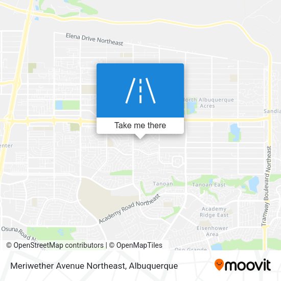Meriwether Avenue Northeast map