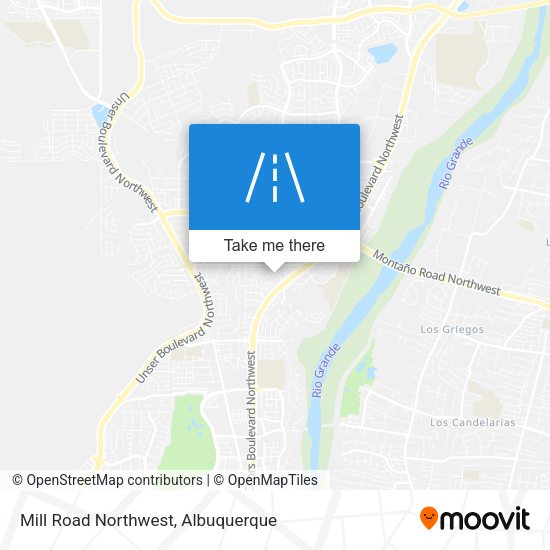 Mill Road Northwest map