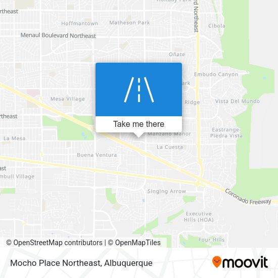 Mapa de Mocho Place Northeast