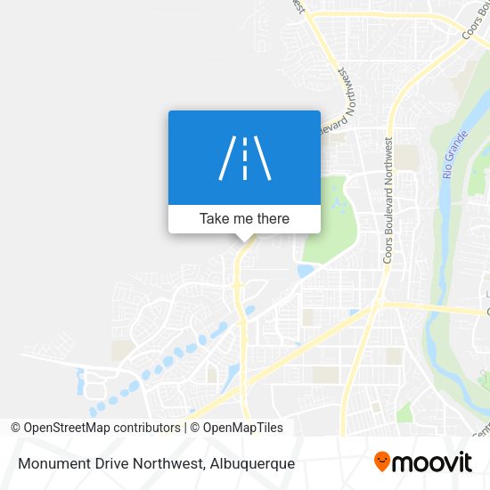 Mapa de Monument Drive Northwest