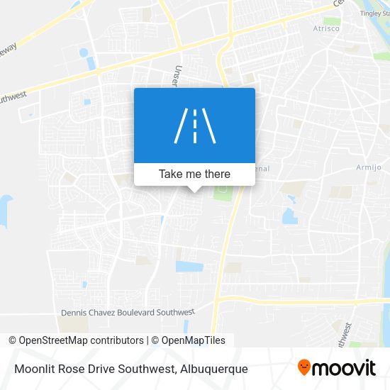 Mapa de Moonlit Rose Drive Southwest