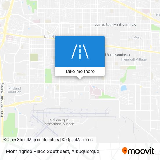 Mapa de Morningrise Place Southeast