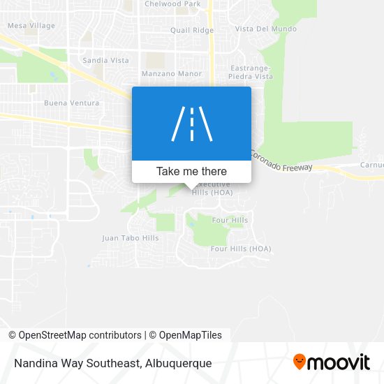 Mapa de Nandina Way Southeast