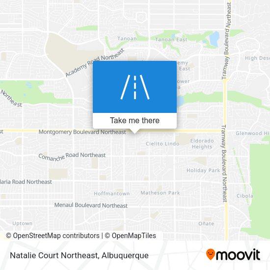 Natalie Court Northeast map