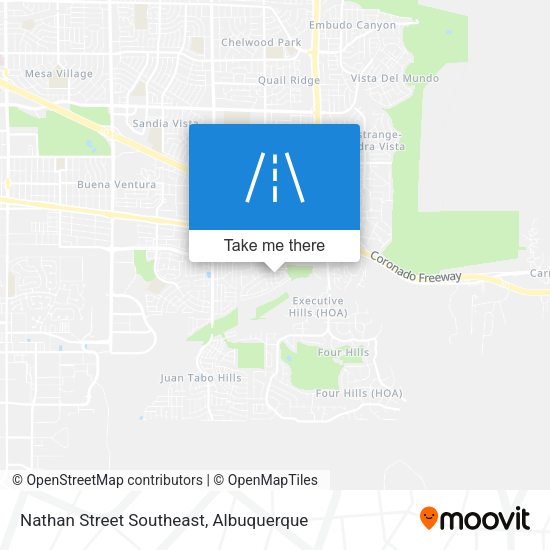 Nathan Street Southeast map