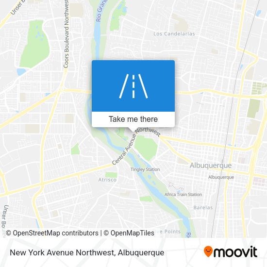 New York Avenue Northwest map