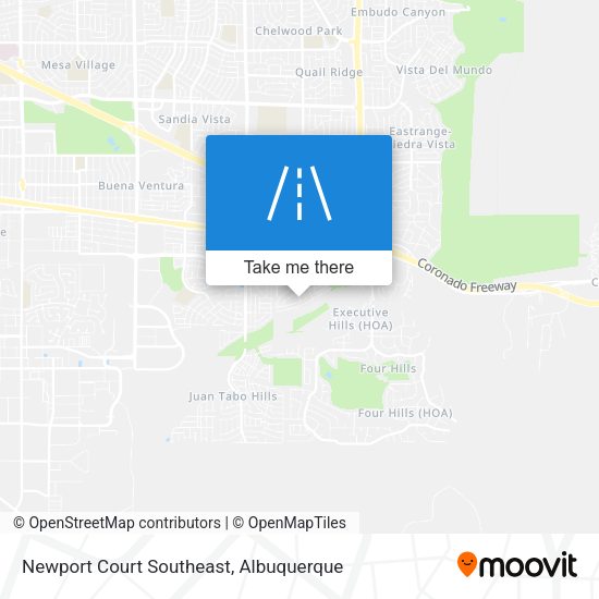 Newport Court Southeast map
