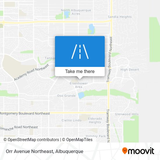 Mapa de Orr Avenue Northeast