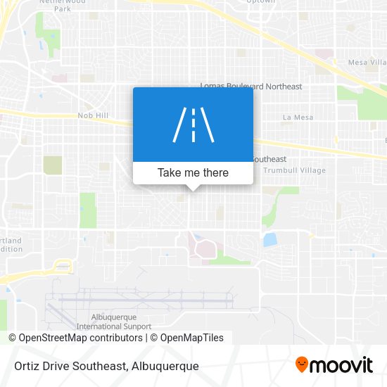 Mapa de Ortiz Drive Southeast