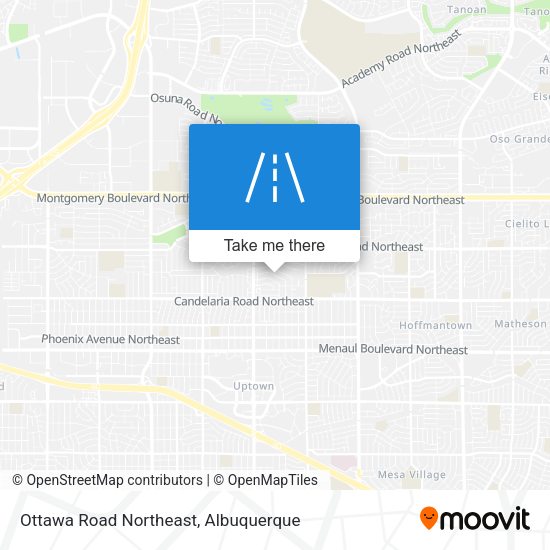 Ottawa Road Northeast map