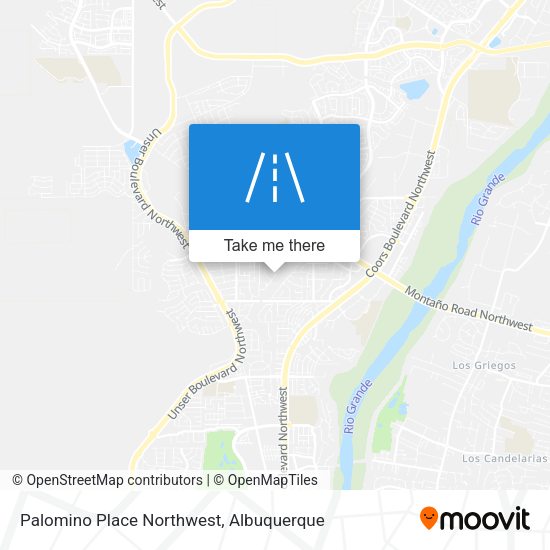 Mapa de Palomino Place Northwest