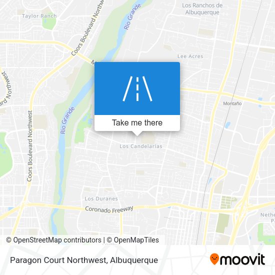 Paragon Court Northwest map