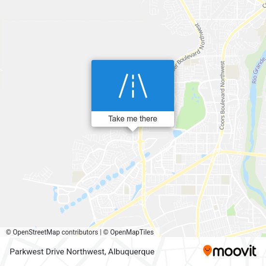 Mapa de Parkwest Drive Northwest