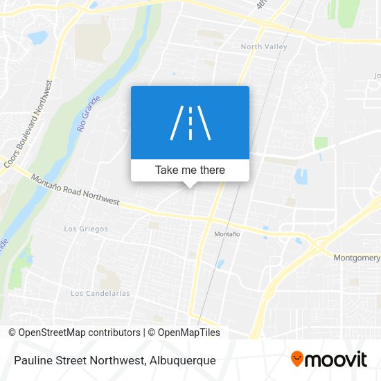 Pauline Street Northwest map