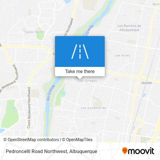 Mapa de Pedroncelli Road Northwest