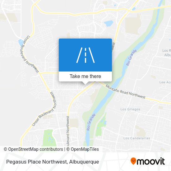 Mapa de Pegasus Place Northwest
