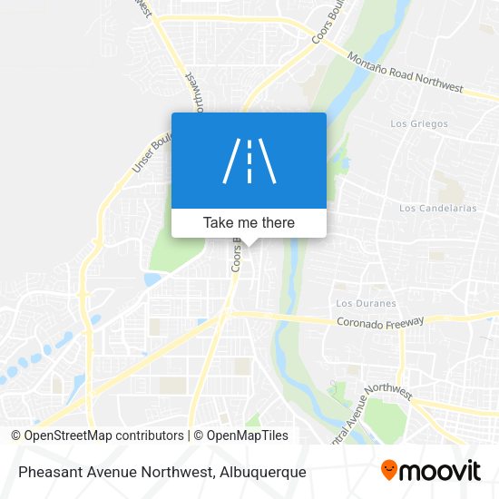 Pheasant Avenue Northwest map