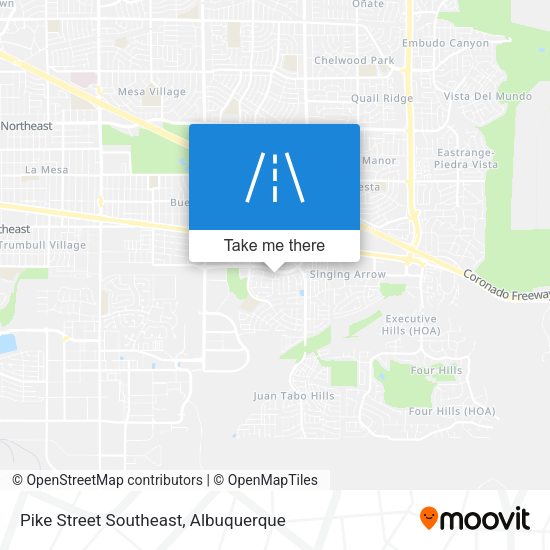 Pike Street Southeast map