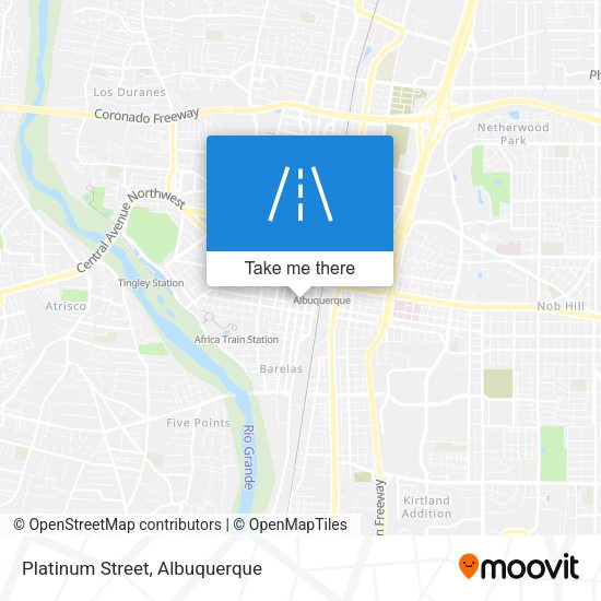 Mapa de Platinum Street